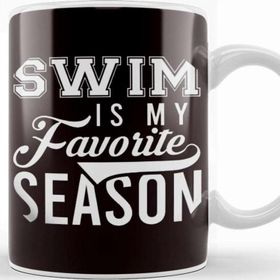 Baskı Dükkanı Favorite Swim Season Summer Vacation Swimming Pool Swimmer Kupa Bardak