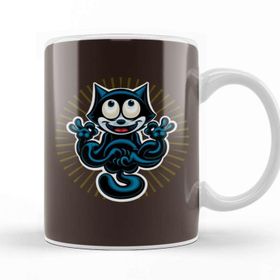 Baskı Dükkanı Felix The Cat Kupa Bardak