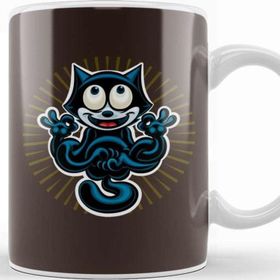 Baskı Dükkanı Felix The Cat Kupa Bardak