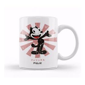 Baskı Dükkanı Felix The Cat Retro Japanese Kupa Bardak