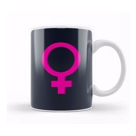 Baskı Dükkanı Female Gender Symbol Kupa Bardak