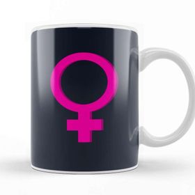 Baskı Dükkanı Female Gender Symbol Kupa Bardak