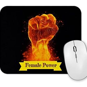 Baskı Dükkanı Female Power 1 Mouse Pad