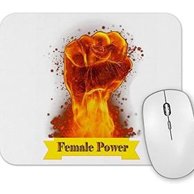 Baskı Dükkanı Female Power 2 Mouse Pad