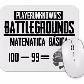 Baskı Dükkanı Feminina Battlegrounds Mouse Pad
