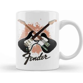 Baskı Dükkanı Fender Guitar 01 Kupa Bardak