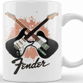 Baskı Dükkanı Fender Guitar 01 Kupa Bardak