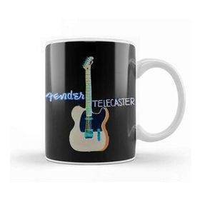 Baskı Dükkanı Fender Telecaster Fender Guitar Kupa Bardak