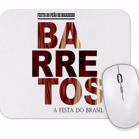 Baskı Dükkanı Festa De Peao Barretos Mouse Pad