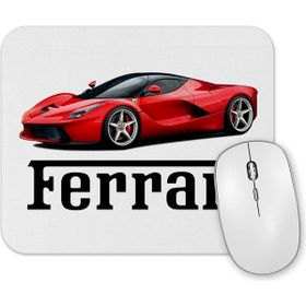 Baskı Dükkanı Festive Flamingo Mouse Pad
