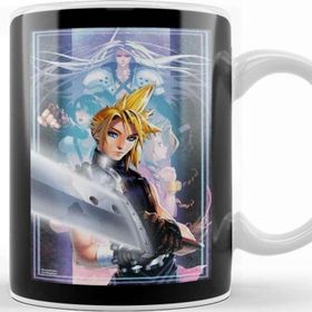 Baskı Dükkanı FF15 Noctis Splatter Fantasy Porselen Beyaz Kupa Bardak