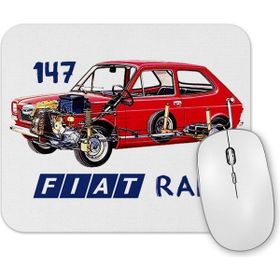 Baskı Dükkanı Fiat 147 Raiz Mouse Pad