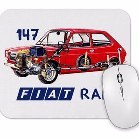 Baskı Dükkanı Fiat 147 Raiz Mouse Pad