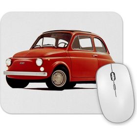Baskı Dükkanı Fiat 500 F Vintage Mouse Pad