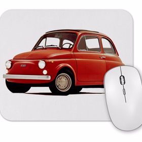 Baskı Dükkanı Fiat 500 F Vintage Mouse Pad
