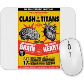 Baskı Dükkanı Fight Clash of Thetitans Mouse Pad