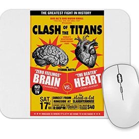 Baskı Dükkanı Fight Clash of Thetitans Mouse Pad