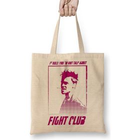 Baskı Dükkanı Fight Club Bez Çanta