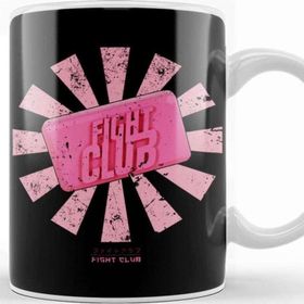 Baskı Dükkanı Fight Club Retro Japanese Kupa Bardak