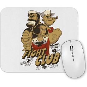 Baskı Dükkanı Fight Club Retro Temel Reis Mouse Pad