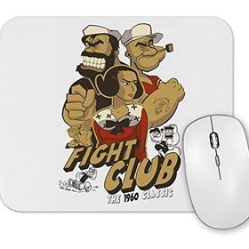 Baskı Dükkanı Fight Club Retro Temel Reis Mouse Pad
