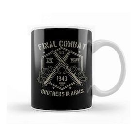 Baskı Dükkanı Final Combat Mural Kupa Bardak