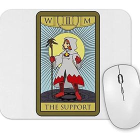 Baskı Dükkanı Final Fantasy III Mago Branco Mouse Pad