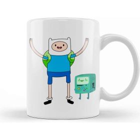 Baskı Dükkanı Finn And Jake Adventure Time Finn And Bmo Kupa Bardak