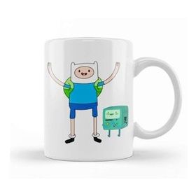 Baskı Dükkanı Finn And Jake Adventure Time Finn And Bmo Kupa Bardak