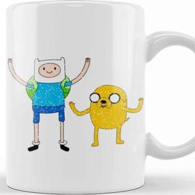 Baskı Dükkanı Finn And Jake Snowfall Celebration Kupa Bardak