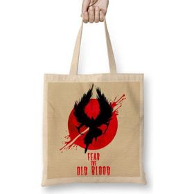 Baskı Dükkanı Fire Blood Fear the Old Blood Bez Çanta