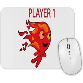 Baskı Dükkanı Fire Boy Mouse Pad