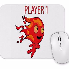 Baskı Dükkanı Fire Boy Mouse Pad