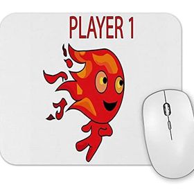 Baskı Dükkanı Fire Boy Mouse Pad