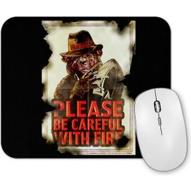 Baskı Dükkanı Fire Damages Everything Mouse Pad