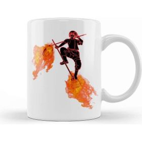 Baskı Dükkanı Fire Force Shinmon Benimaru Black Kupa Bardak