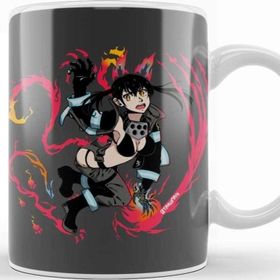 Baskı Dükkanı Fire Force Tamaki Kupa Bardak