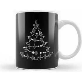 Baskı Dükkanı Firefly Serenity Christmas Tree Baubles Kupa Bardak