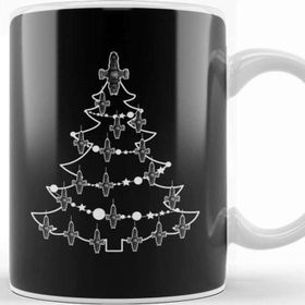 Baskı Dükkanı Firefly Serenity Christmas Tree Baubles Kupa Bardak