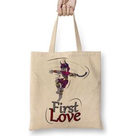 Baskı Dükkanı First Love Asuri Bez Çanta