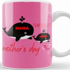 Baskı Dükkanı First Mother's Day 2021 Kupa Bardak