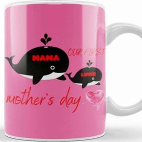 Baskı Dükkanı First Mother's Day 2021 Kupa Bardak