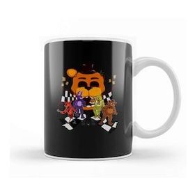 Baskı Dükkanı First Night Neon Fnaf Kupa Bardak