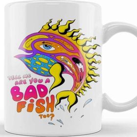 Baskı Dükkanı Fish Are You A Badfish Too Kupa Bardak