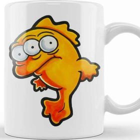 Baskı Dükkanı Fish Blinky Kupa