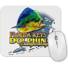 Baskı Dükkanı Fishing Florida Keys Dolphin Championship Mouse Pad