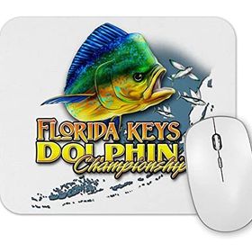 Baskı Dükkanı Fishing Florida Keys Dolphin Championship Mouse Pad