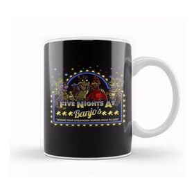Baskı Dükkanı Five Nights At Banjo's Banjo Kazooie Beyaz 330 ml Porselen Kupa Bardak