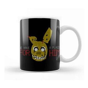Baskı Dükkanı Five Nights At Freddys 01 Beyaz 330 ml Porselen Kupa Bardak