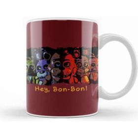 Baskı Dükkanı Five Nights At Freddys Chica 01 Beyaz 330 ml Porselen Kupa Bardak
